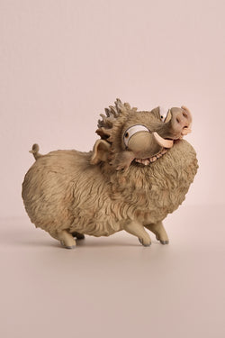 Chinese Zodiac-Year of Pig（White)