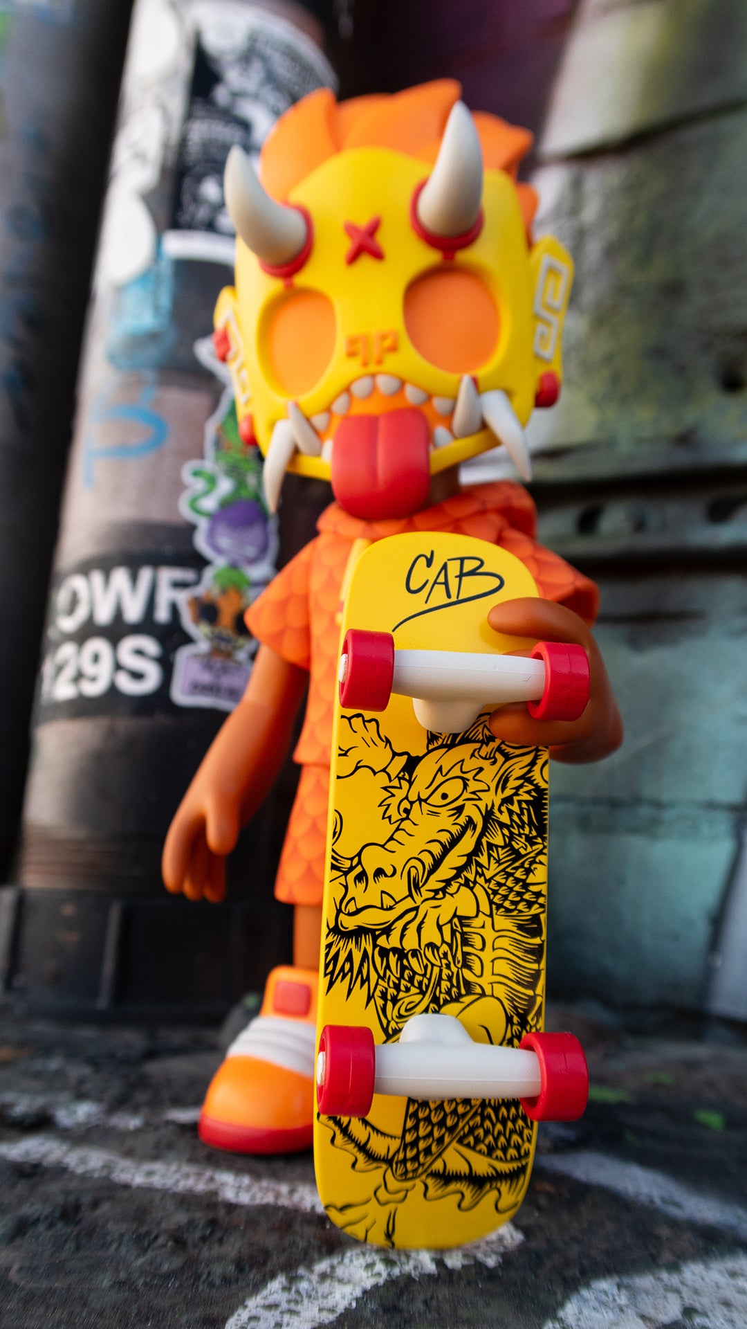 Thrasher Goblin - Cab Dragon Edition by Chris Dokebi x Steve Caballero