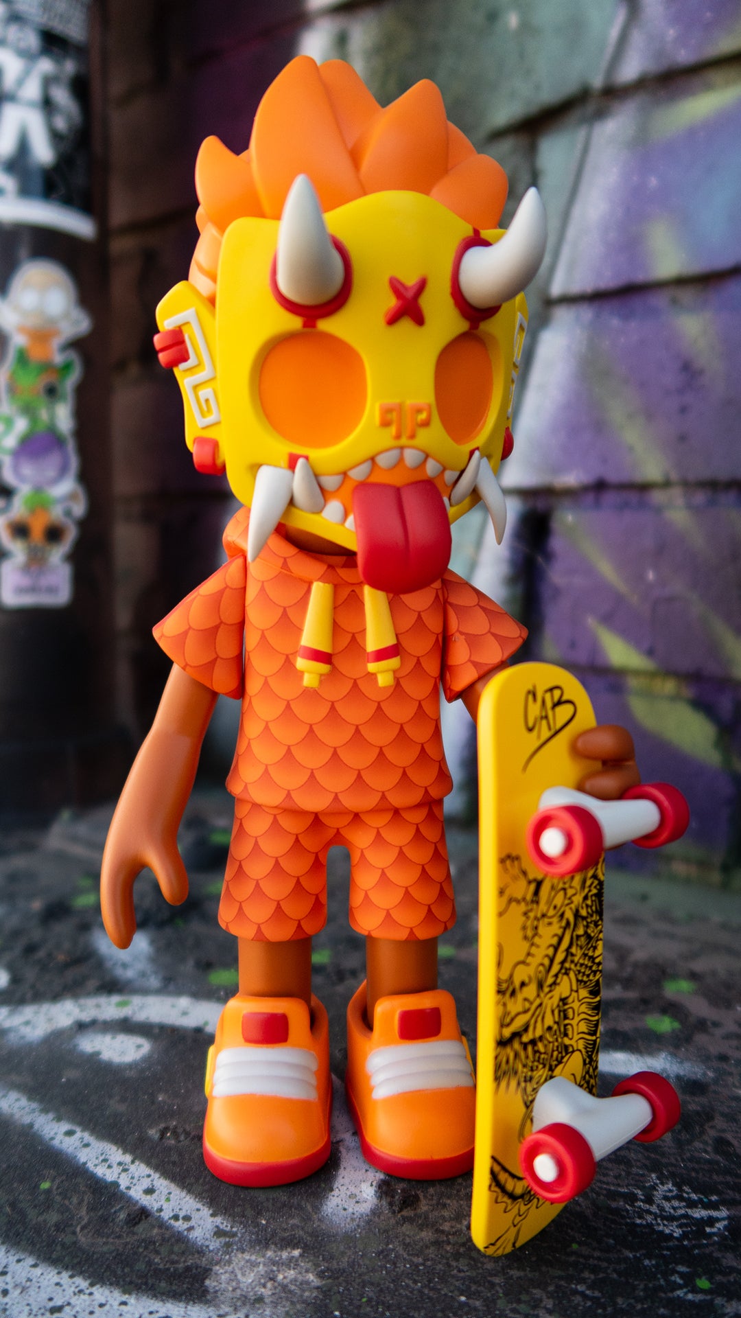 Thrasher Goblin - Cab Dragon Edition by Chris Dokebi x Steve Caballero