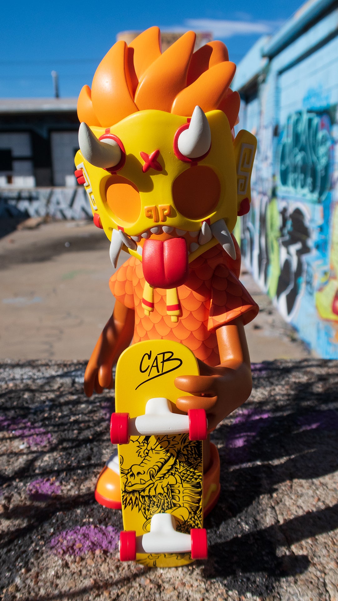 Thrasher Goblin - Cab Dragon Edition by Chris Dokebi x Steve Caballero