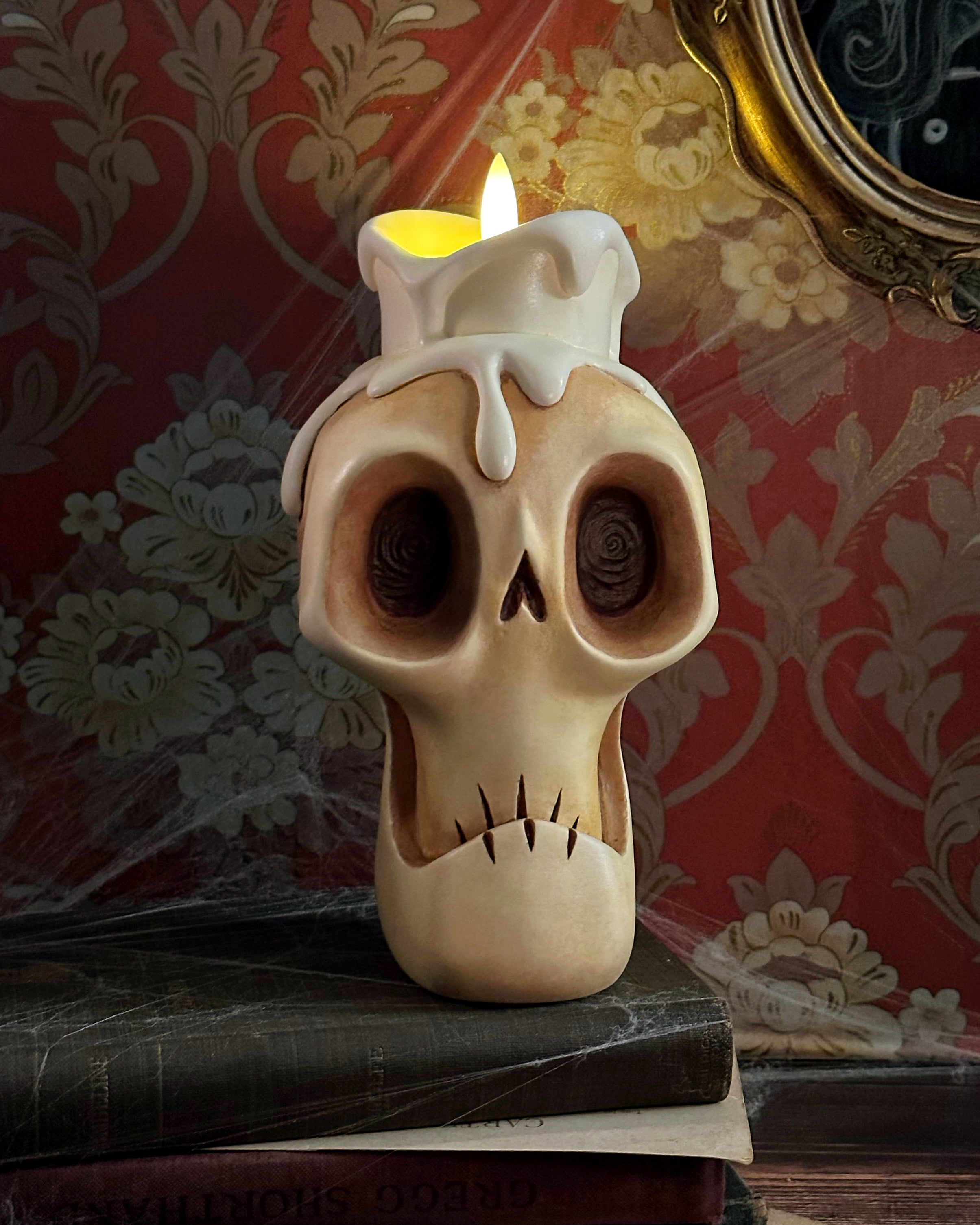 Whispers Through The Keyhole - Momento Morris Skull by Saint Monday