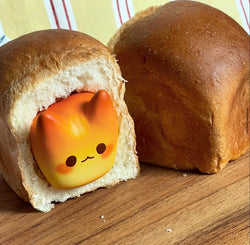 Bread Cat and Baby Bread set by Rato Kim