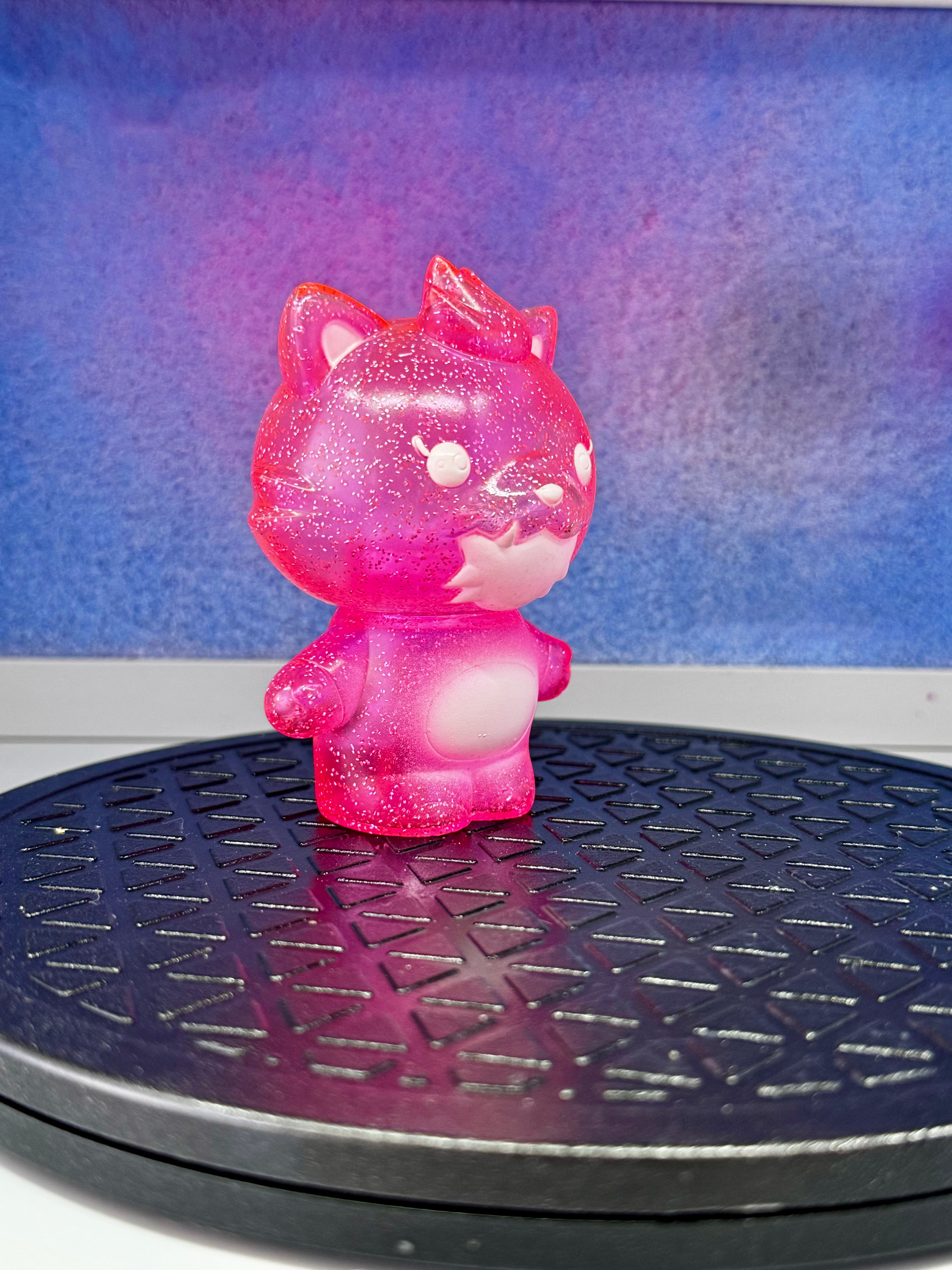 Grandpa Sofubi - Pink Glitter