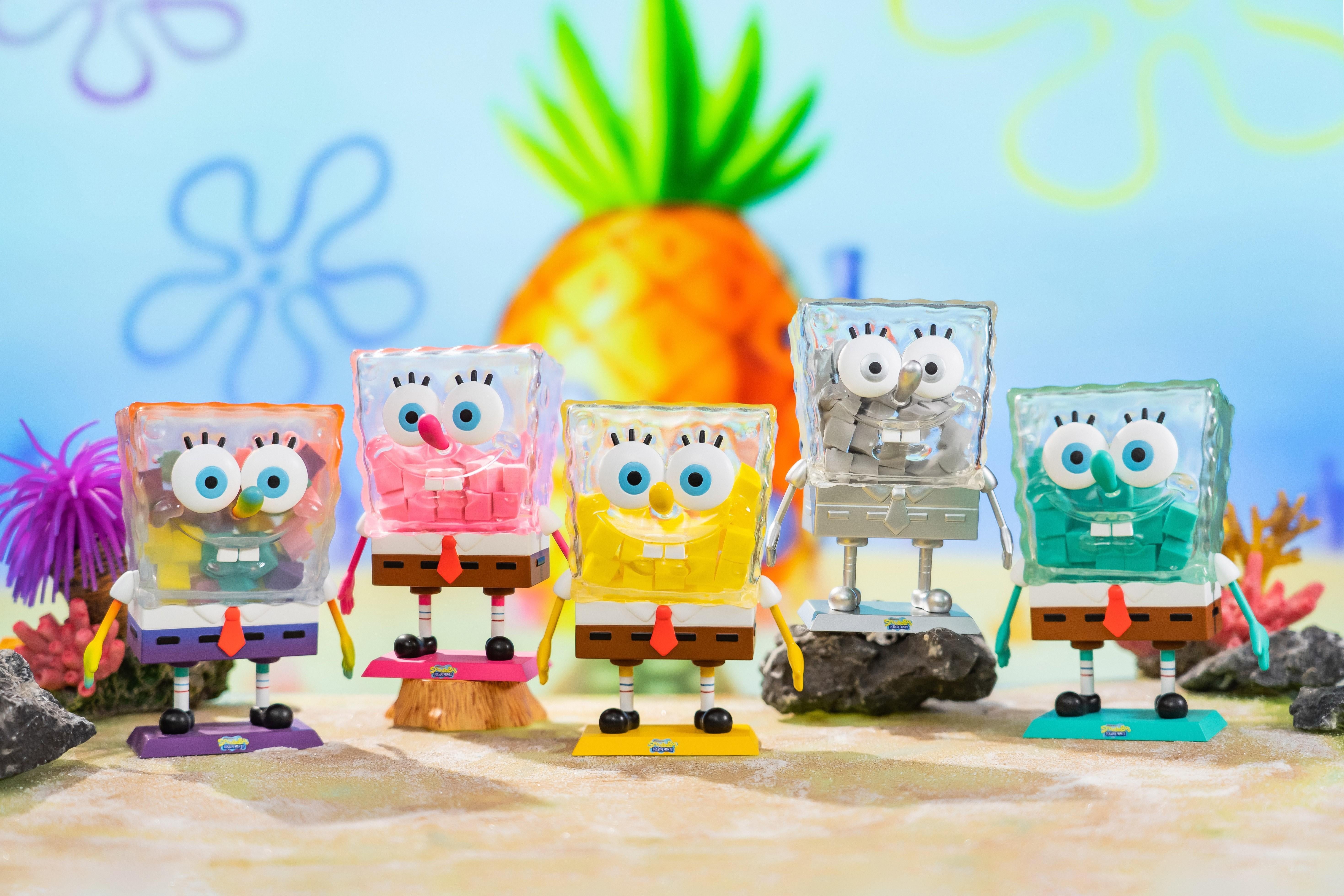 SPONGEBOB x MOSMARK Transparent Blind Box Series - Preorder