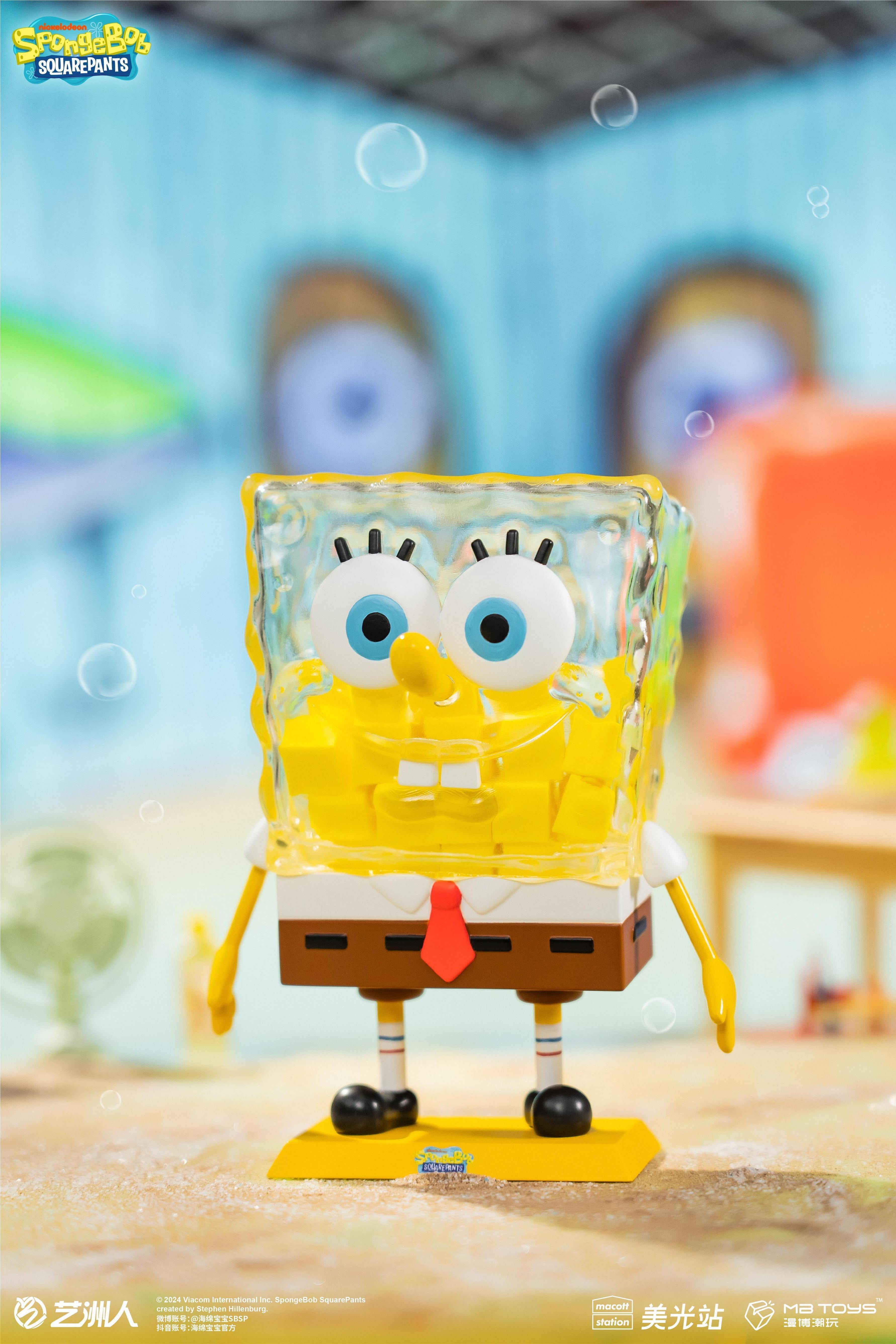 SPONGEBOB x MOSMARK Transparent Blind Box Series