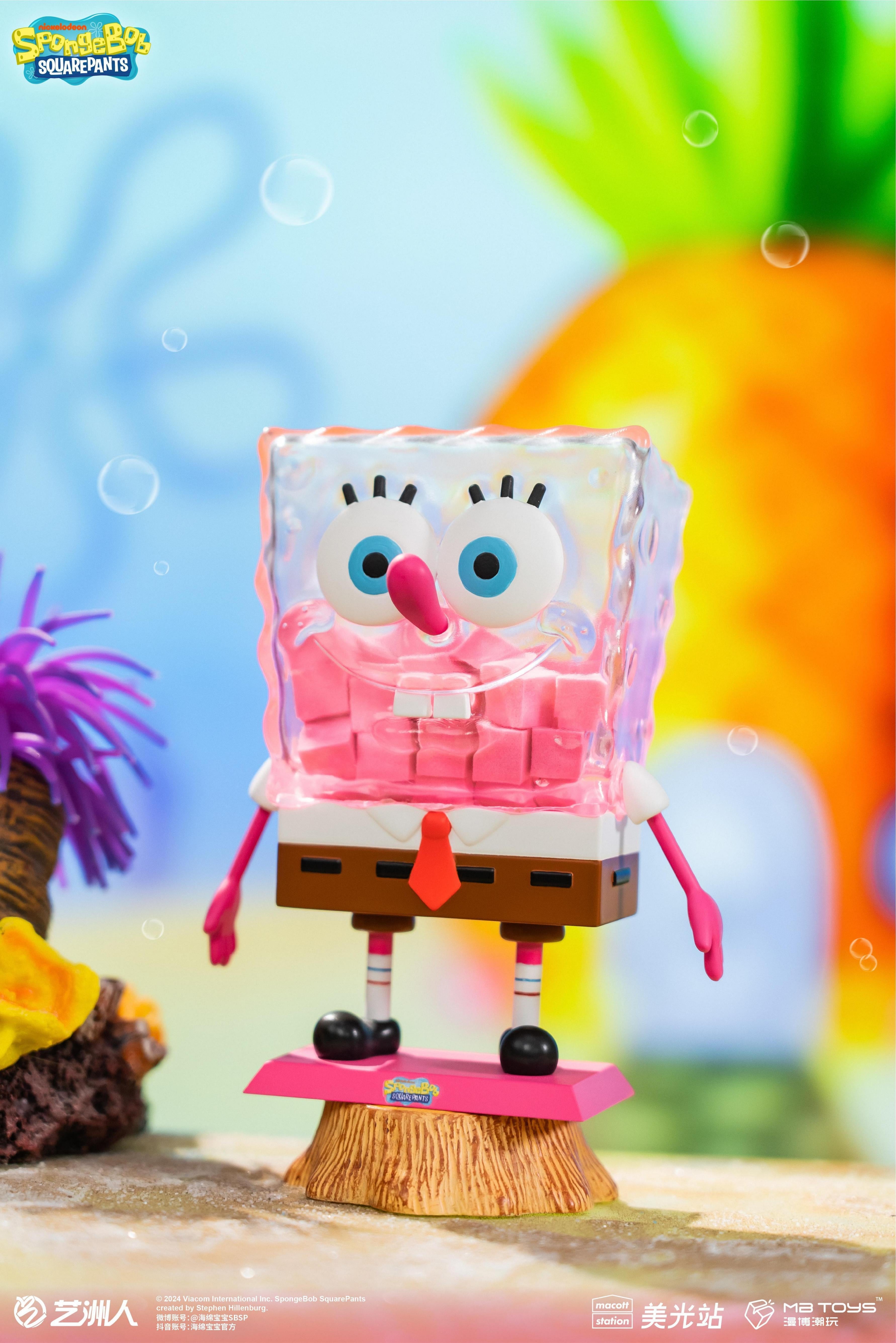 SPONGEBOB x MOSMARK Transparent Blind Box Series