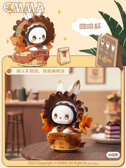 A blind box series featuring EMMA Secret Forest Coffee Shop designs. Preorder now for July 2024 shipment. Includes 8 regular and 2 secret characters.