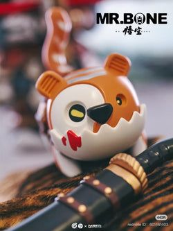 MR.BONE WUKONG Limited Edition toy, 9-inch PVC/ABS/Resin figure, featuring a unique design with intricate details. Limited to 400 pieces, oversized shipping applies.