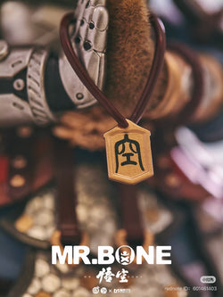 MR.BONE WUKONG Limited Edition keychain, close-up details, PVC/ABS/Resin, 9 inches tall, limited to 400 pieces.