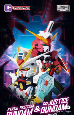 A robot with a sword from QMSV MINI GUNDAM SEED Blind Box Series - Preorder.