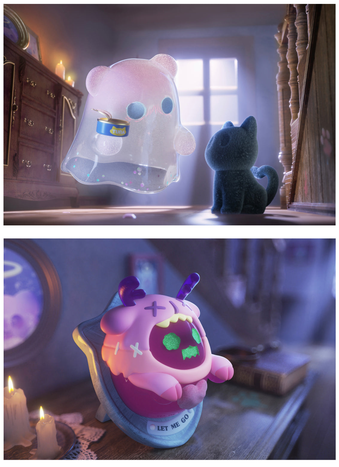 ShinWoo GHOST BEAR HOUSE Blind Box Series