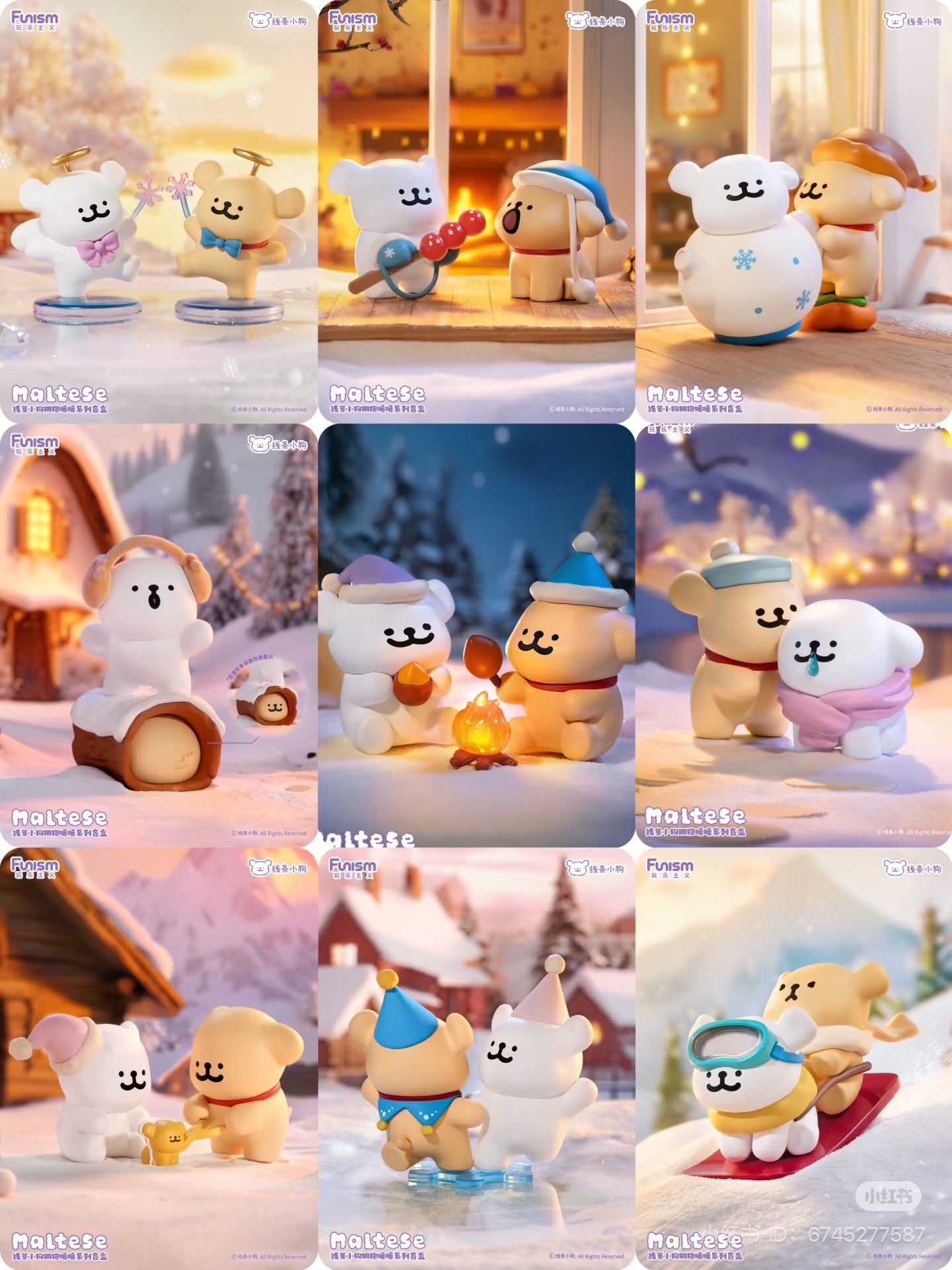 Maltese Warm Hug Series Blind Box