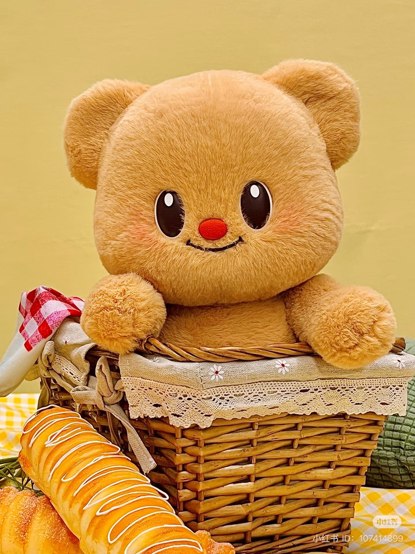 Fictus - Butterbear Movable Plush Doll