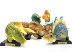 Chubby Paleontology blind box series featuring dinosaur figurines. Preorder now for June 2024. 6 regular designs and 1 secret. From Strangecat Toys, a blind box and art toy store.