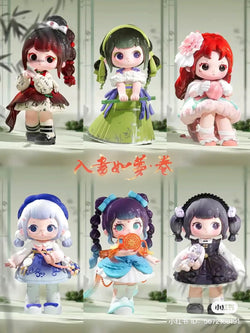 A blind box series featuring ZIYULI- Chinese Romance. Includes 6 regular designs and 1 secret. Preorder now for July 2024 shipping.