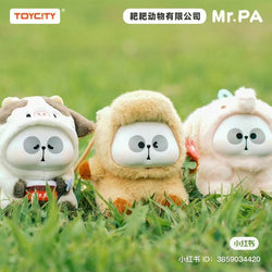 A blind box series from MR PA Animal Company featuring stuffed animals in grass. Preorder now for July 2024 shipment. Get 6 regular designs or 5 regular and 1 secret.