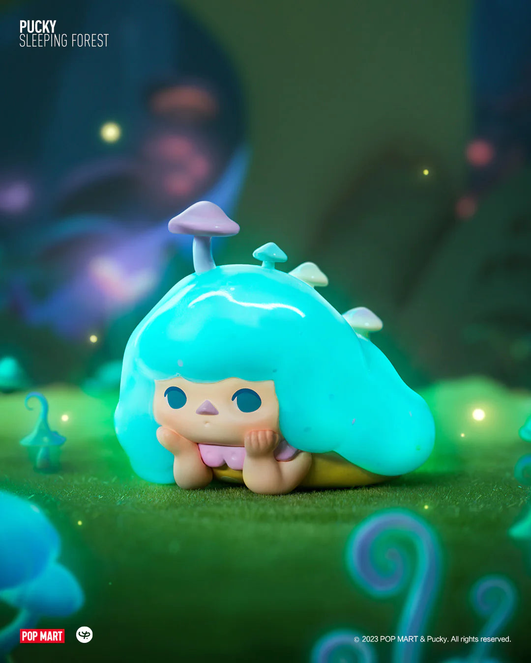 Toy in forest - Pucky Sleeping Forest Blind Box Series.