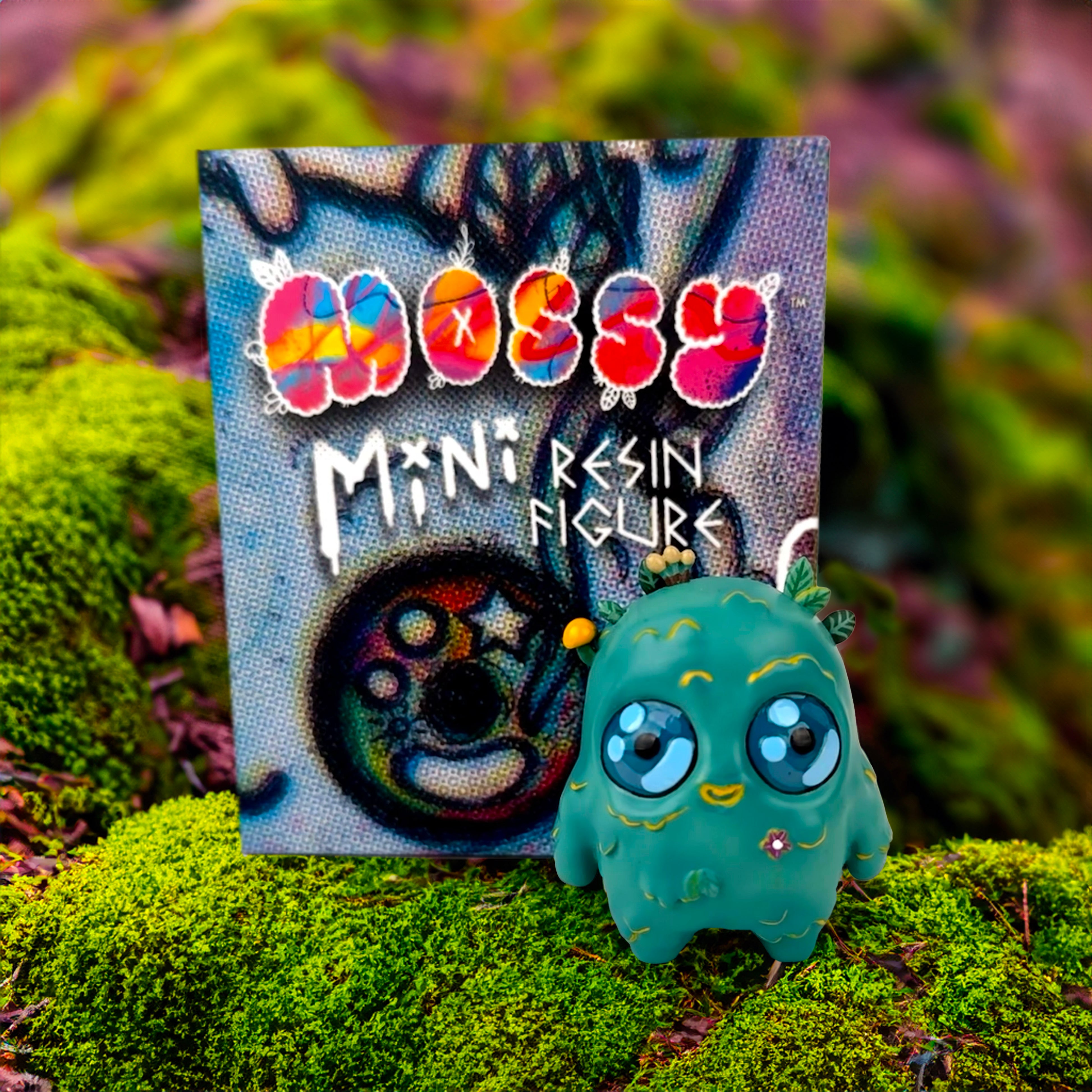 Mossy - The Mini Moss Spirit by Mumbot