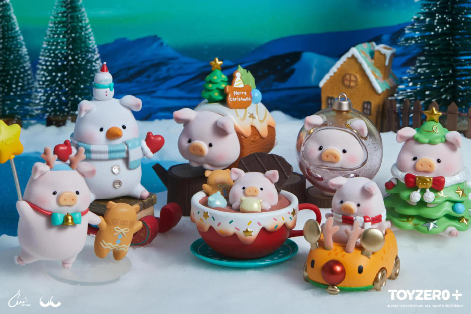 LuLu The Piggy Christmasland blind box by Cici’s Story