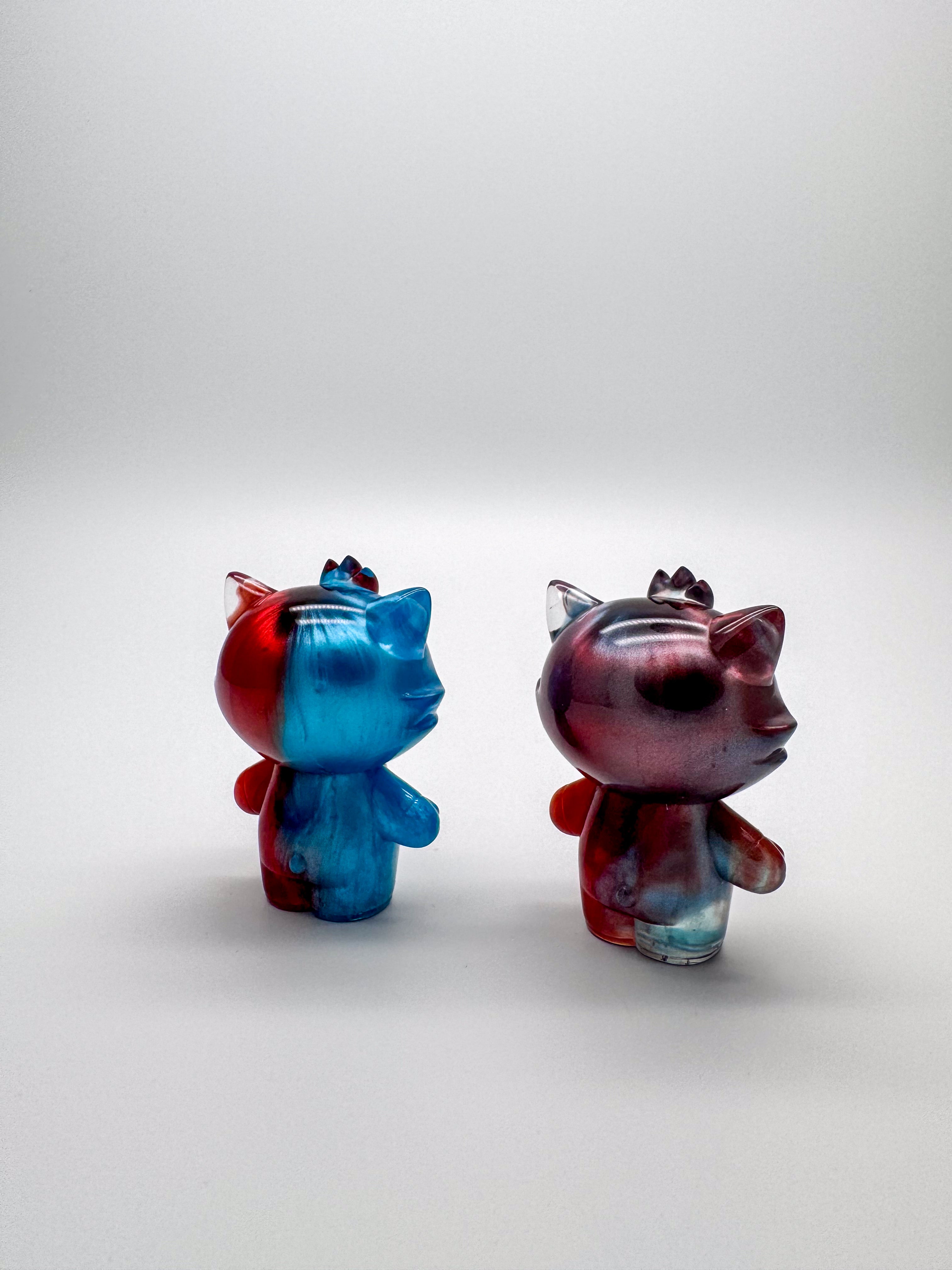 Grandpa Baby Cat Resin - Fire & Ice