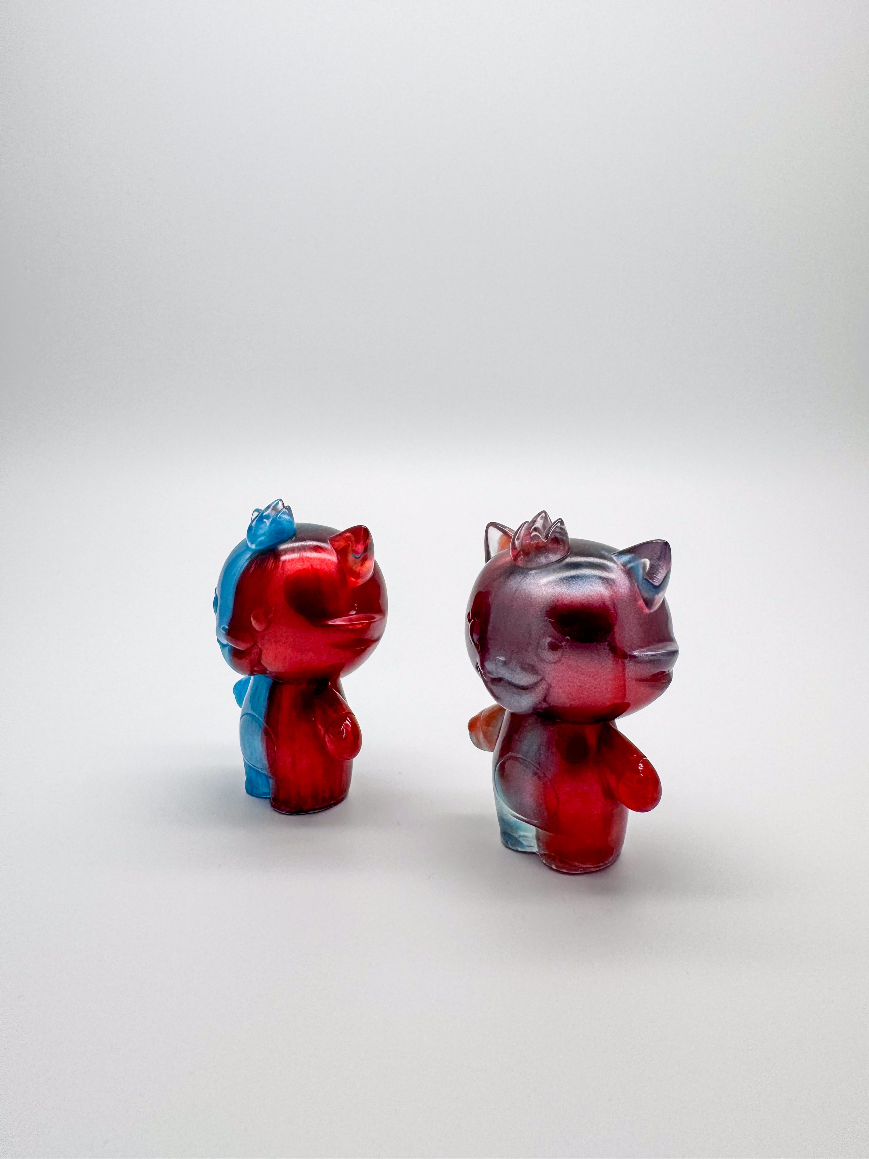 Grandpa Baby Cat Resin - Fire & Ice