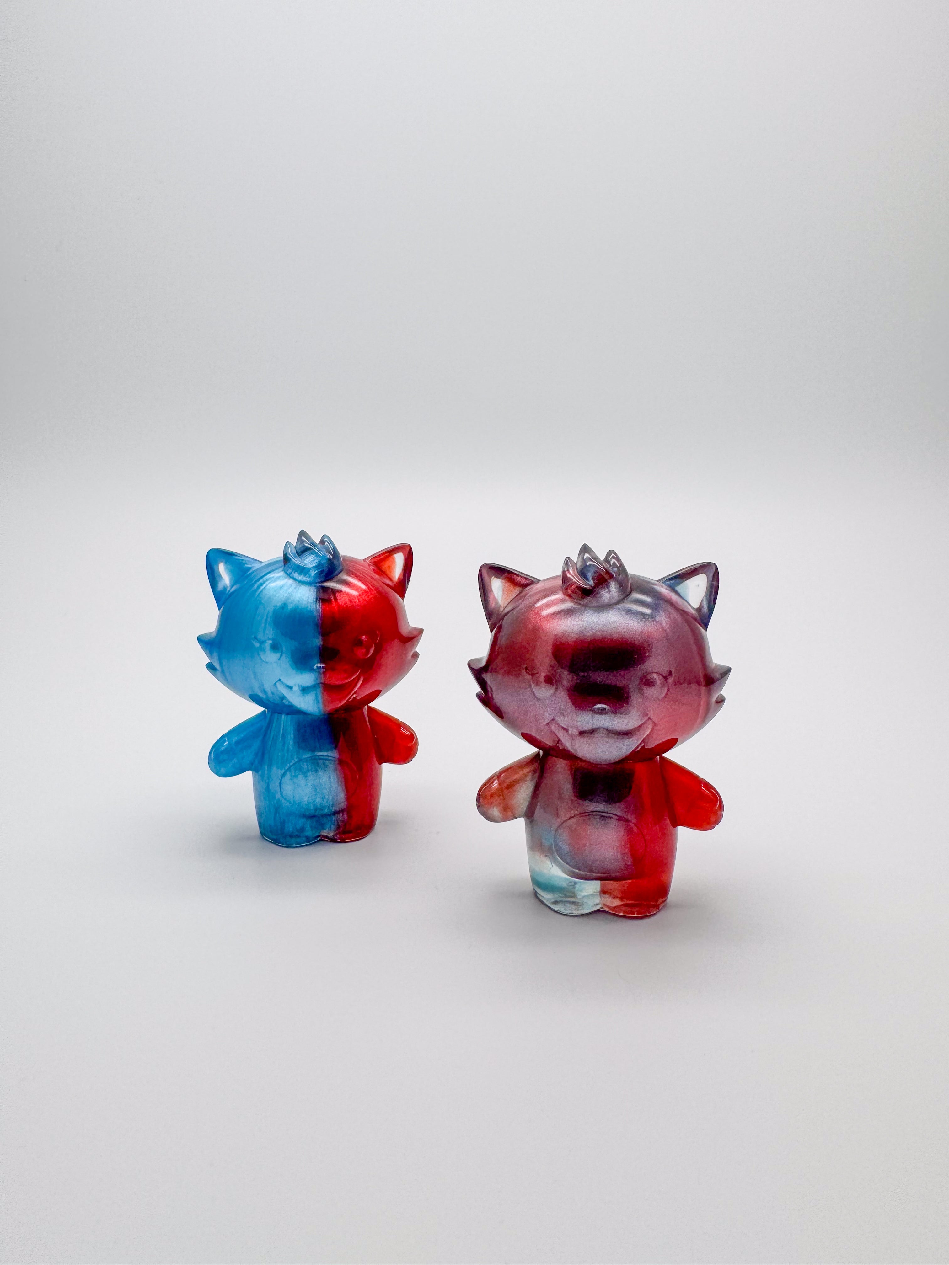 Grandpa Baby Cat Resin - Fire & Ice