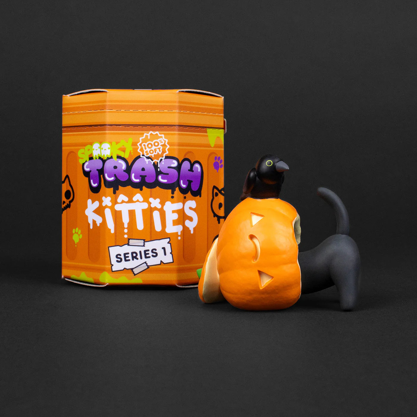 Spooky Trash Kitties Blind Box Series  by 100% Soft