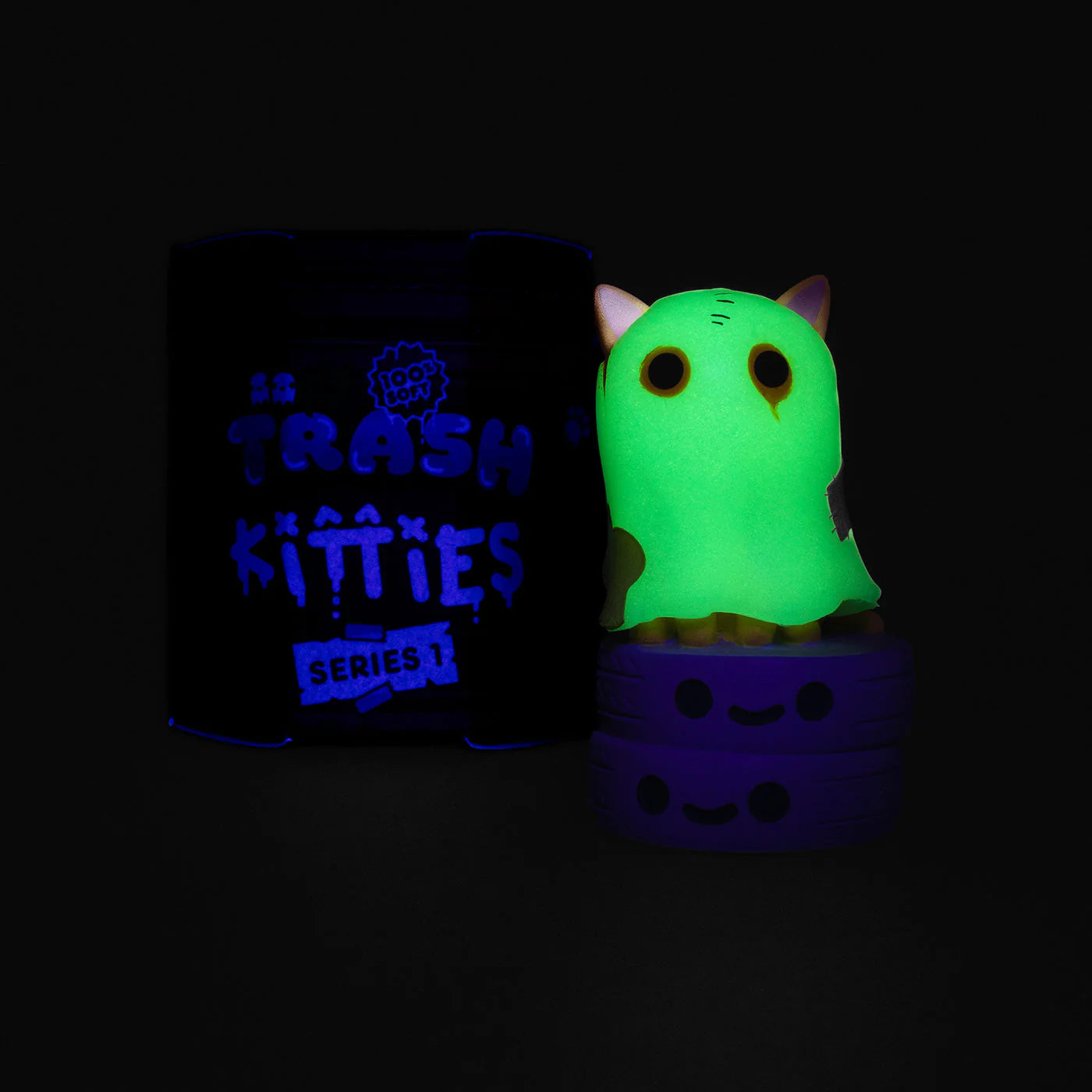 Spooky Trash Kitties Blind Box Series  by 100% Soft