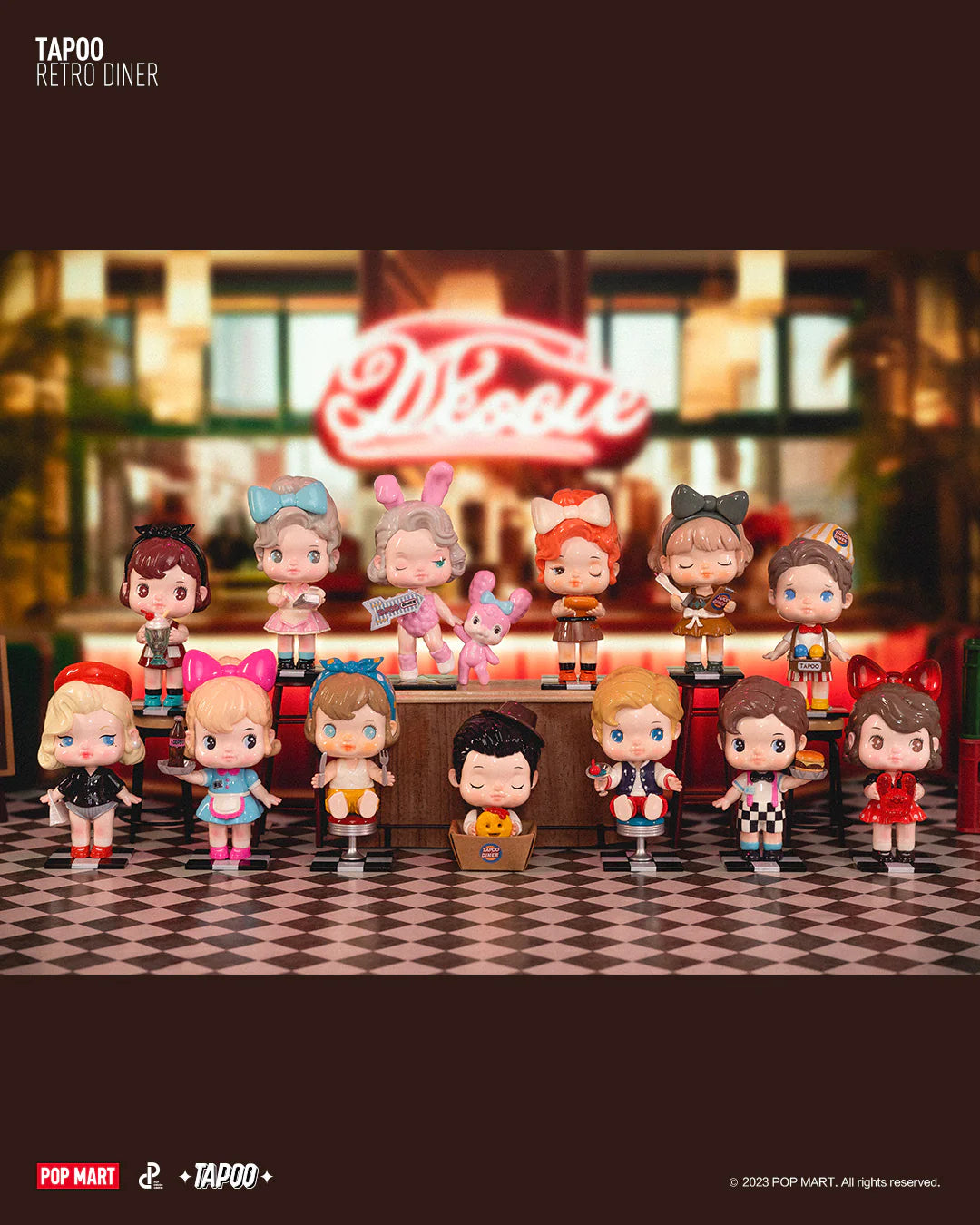 Tapoo Retro Diner Blind Box Series