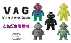 Alt text: Preorder VAG Series 40 Tomodachi Tokyo: a collection of 2.5-inch vinyl robot toys with unique designs.