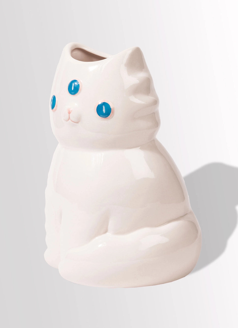 Blanco Ceramic Vase by Valfre