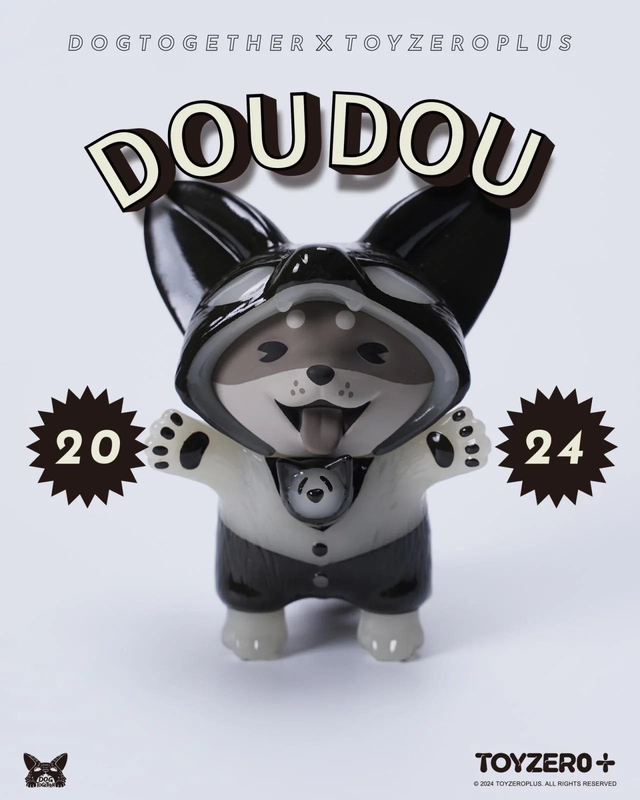 Dog Together - Baby Dou Dou (Retro) - Preorder