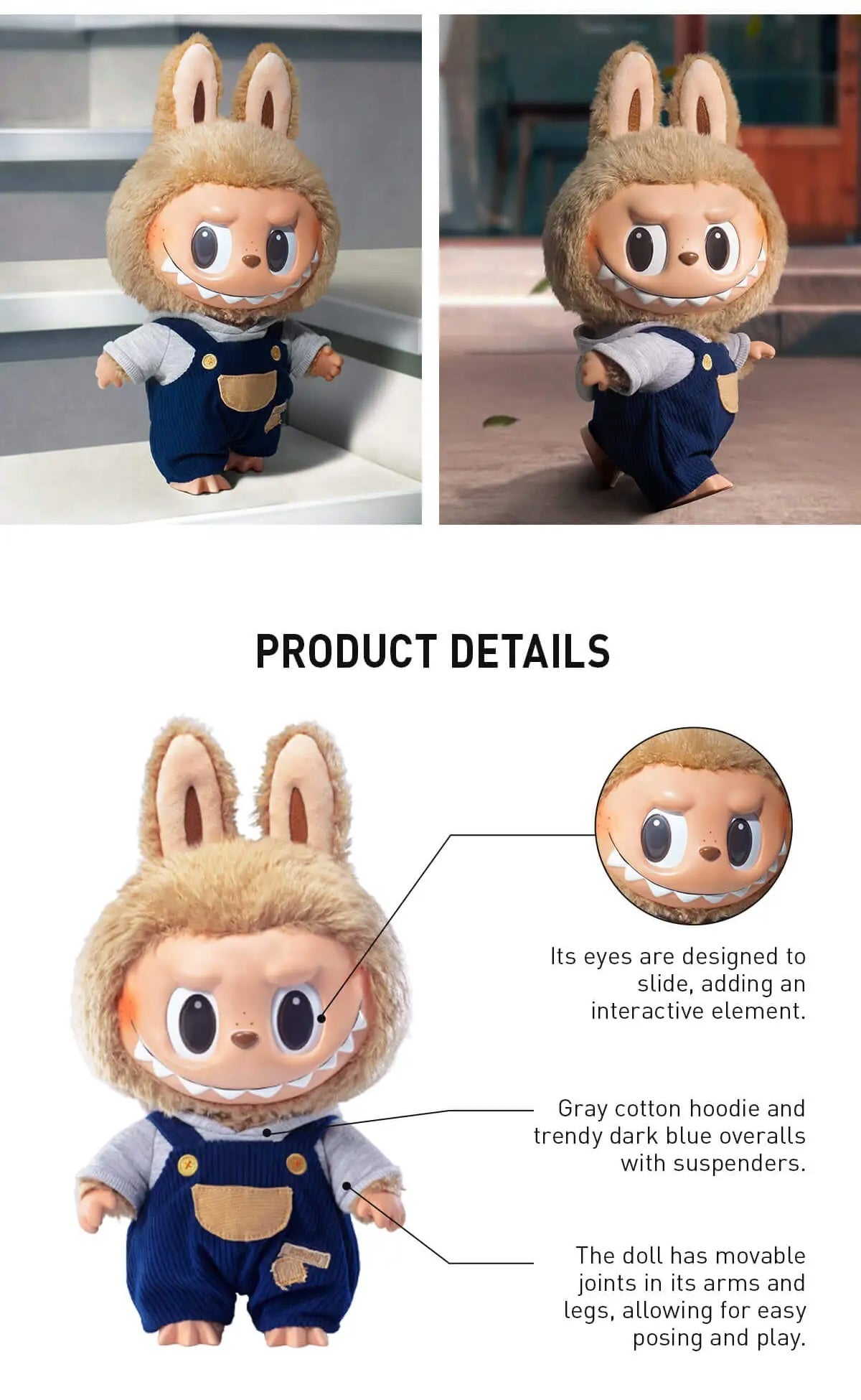 LABUBU Time to Chill - Vinyl Plush Doll