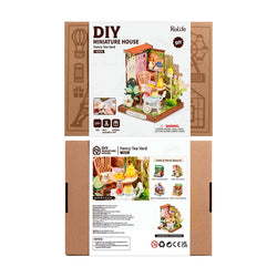 Rolife Fancy Tea Yard DIY Miniature House DS038