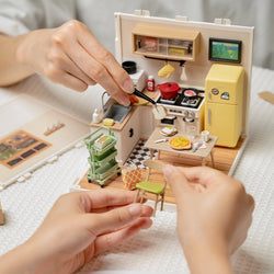 Happy Meals Kitchen Rolife Diy Miniature House