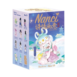 ZPXX Nanci series Poetic Beauty Doll Surprised Box featuring cartoon characters, includes 12 collectible figures and a secret Chang'e edition, made of PVC and paper.