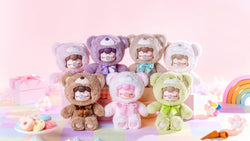 Nanci Colorful Chocolate Cuite Bears Plush Blind Box