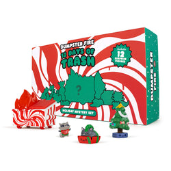 Dumpster Fire 12 Days of Trash Holiday Figure Set