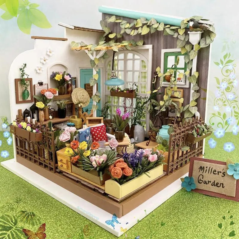 DIY Miniature Dollhouse - Miller's Garden DG108