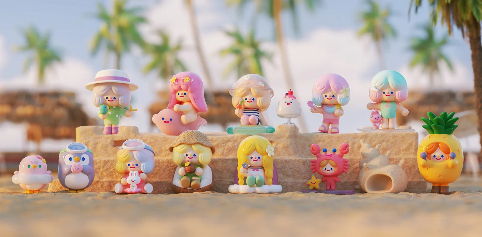 RiCO HAPPY ISLAND Blind Box Series