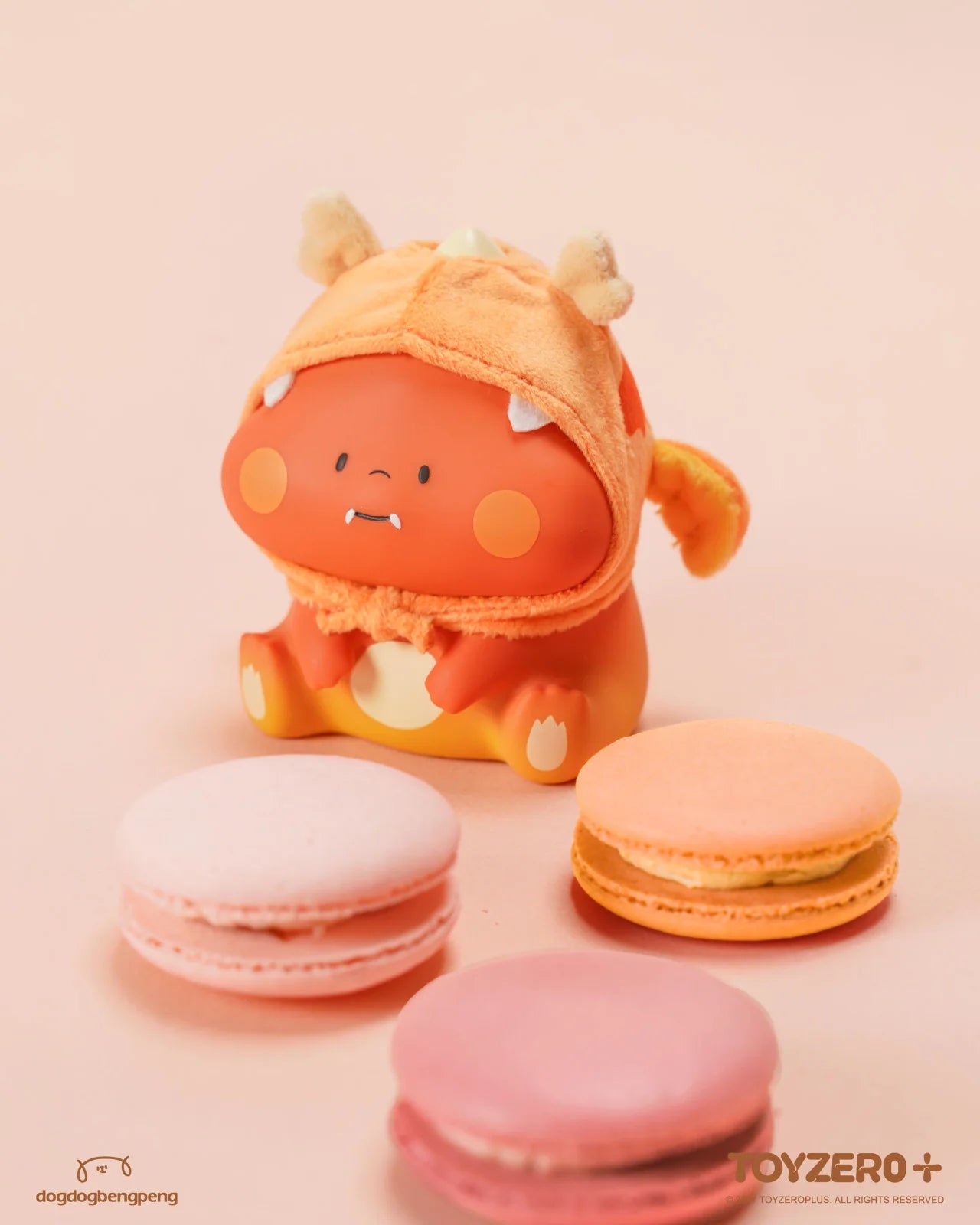 Foodie Dino Raspberry Macaron - Year of Dragon Edition