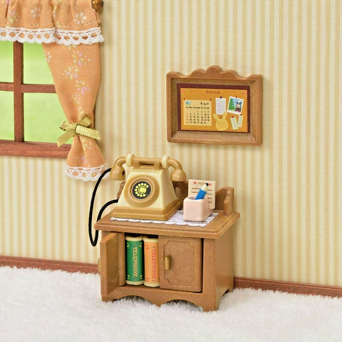 Sylvanian Families [ KA-501 ] Telephone stand set Furniture series