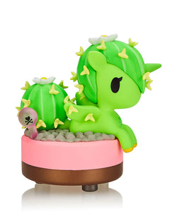 A blind box toy from Strangecat Toys: Botanical Unicorno series. Features plant-themed characters like Aloe Vera and Fuchsia. Each figure is 2.75 inches high.