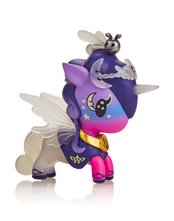 A blind box series featuring Fairy Unicorno toy characters in a forest setting with wings and bugs, embodying enchantment and whimsy. Ideal for collectors seeking magical surprises.