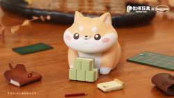 Marshmallow shiba and lazy cat Amix Blind Box Series