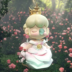 A toy figurine of a girl in Nanci Secret Garden Blind Box Series.