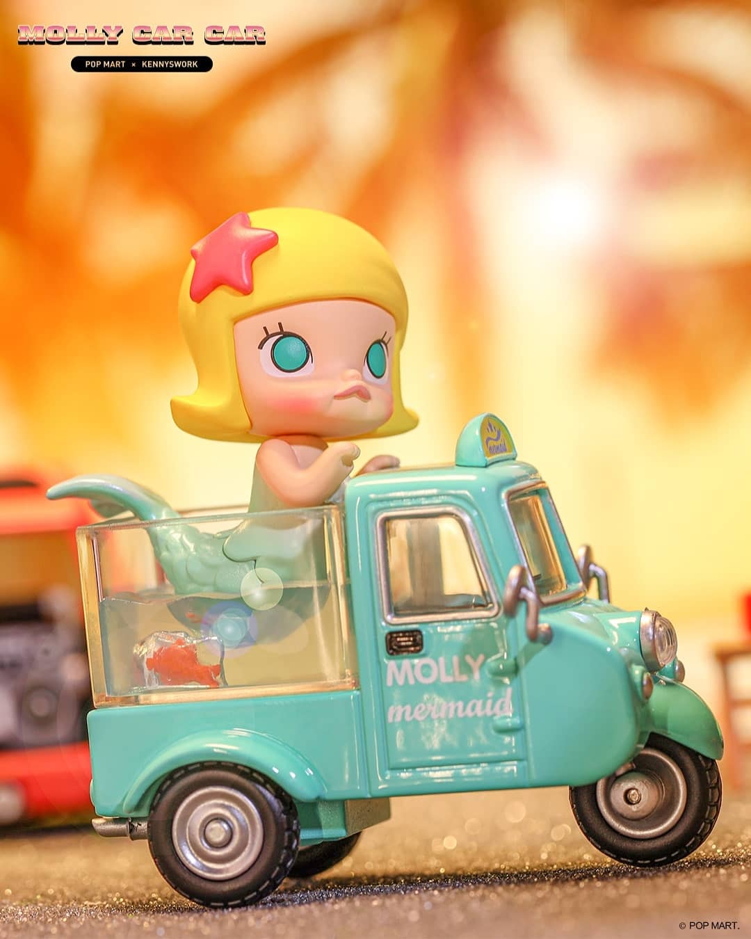 爆売り！】 MOLLY POPMART CAR 9点セット シリーズ CAR ミニカー