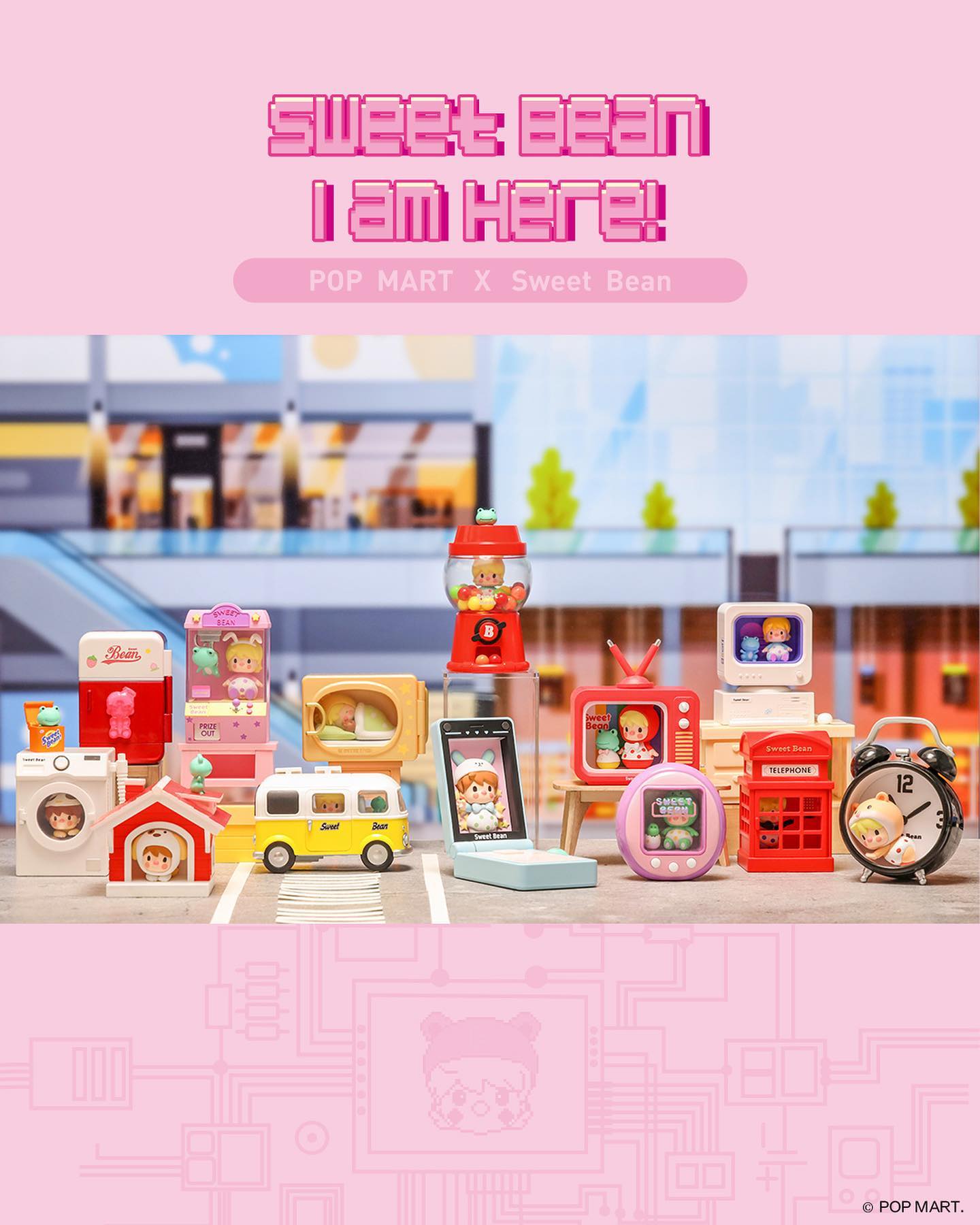 Sweet Bean I Am Here Blind box Series by Sweet Bean x Pop Mart