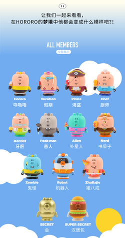 Hororo's Wonderland Blind Box Series by Hororo