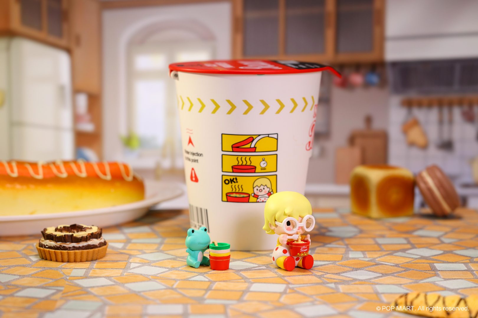 Sweet Bean: Cup Noodles House from Pop Mart